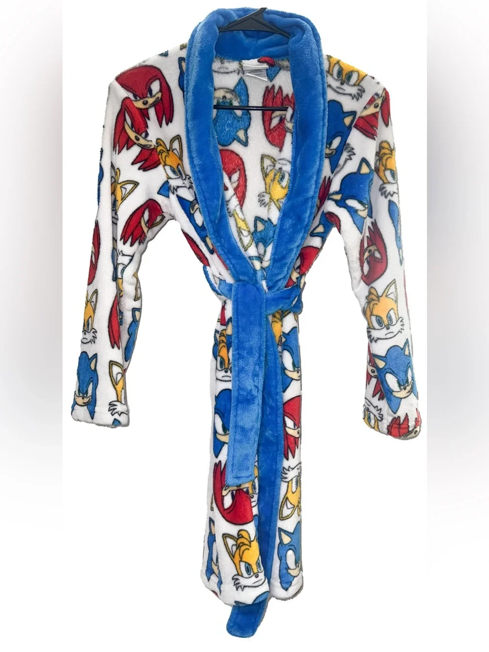 #130- Kids Sonic the Hedgehog Fleece Robe
